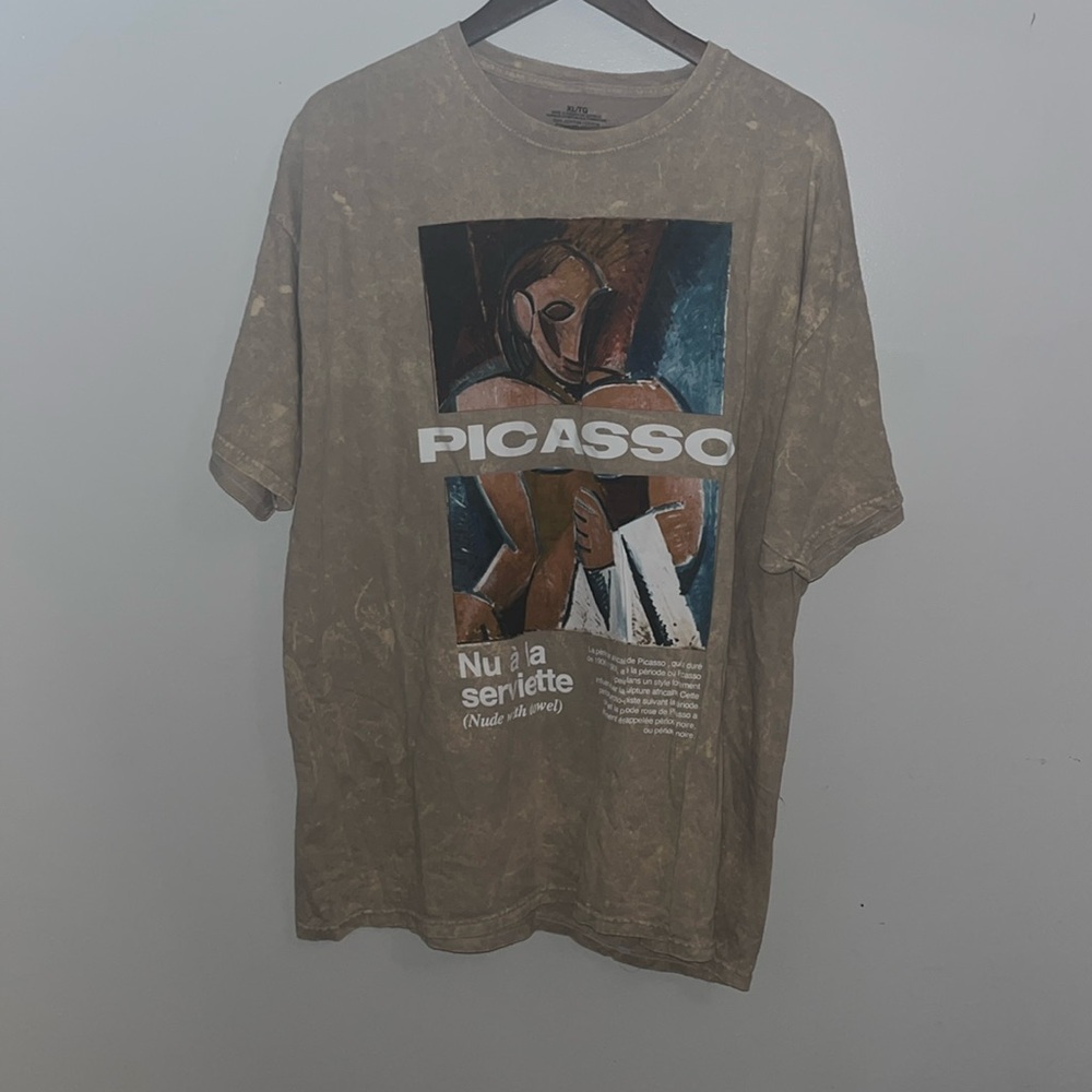 Men’s new worn Picasso shirt